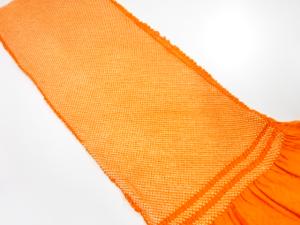 正絹　振袖用　絞り　帯揚げ